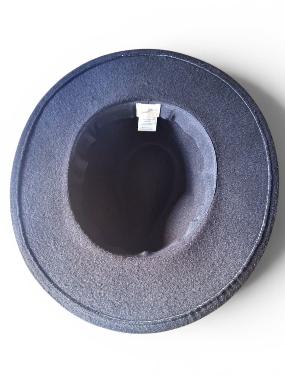 Universal Thread Classic Black Fedora Wide Brim Hat - Picture 5 of 9